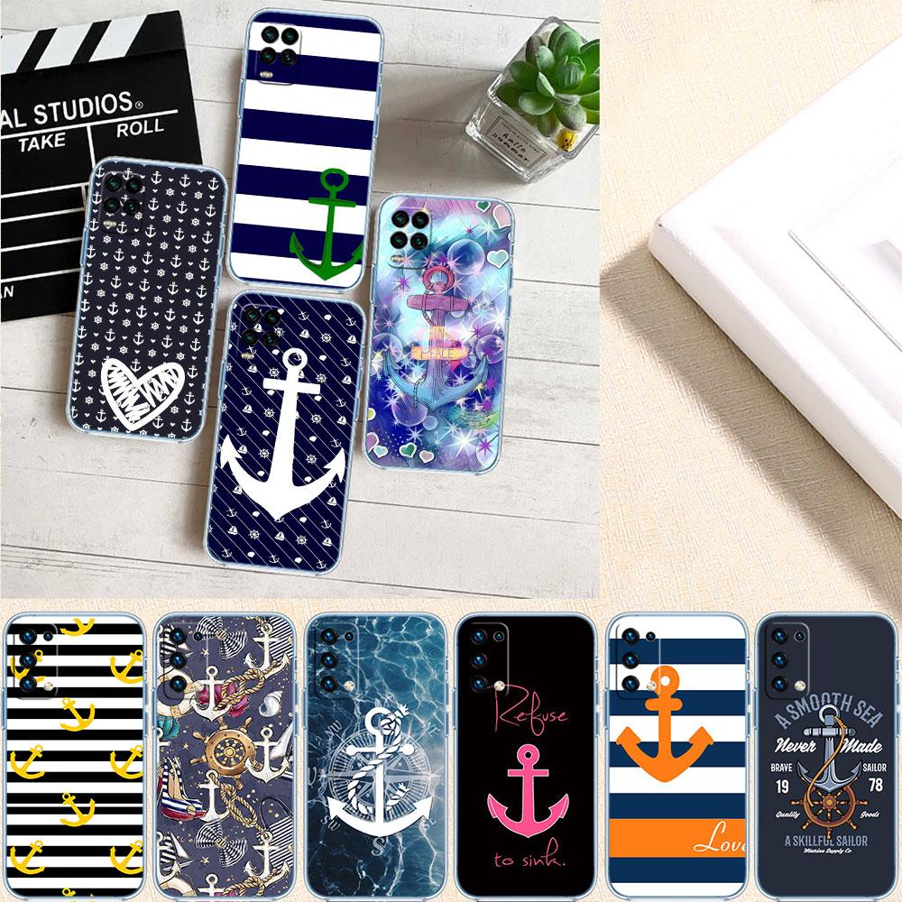 Прозрачный чехол-«мягкая оболочка» PP1 Anchor Sailor для Samsung Galaxy A04 A04S A14 A23 A34 A54 M23 M33 M52 M53