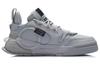 Li Ning Enlightenment Slip Resistant Abrasion Resistant Low top Skateboard Shoes Men's Microcrystalline Gray AGCR231-5