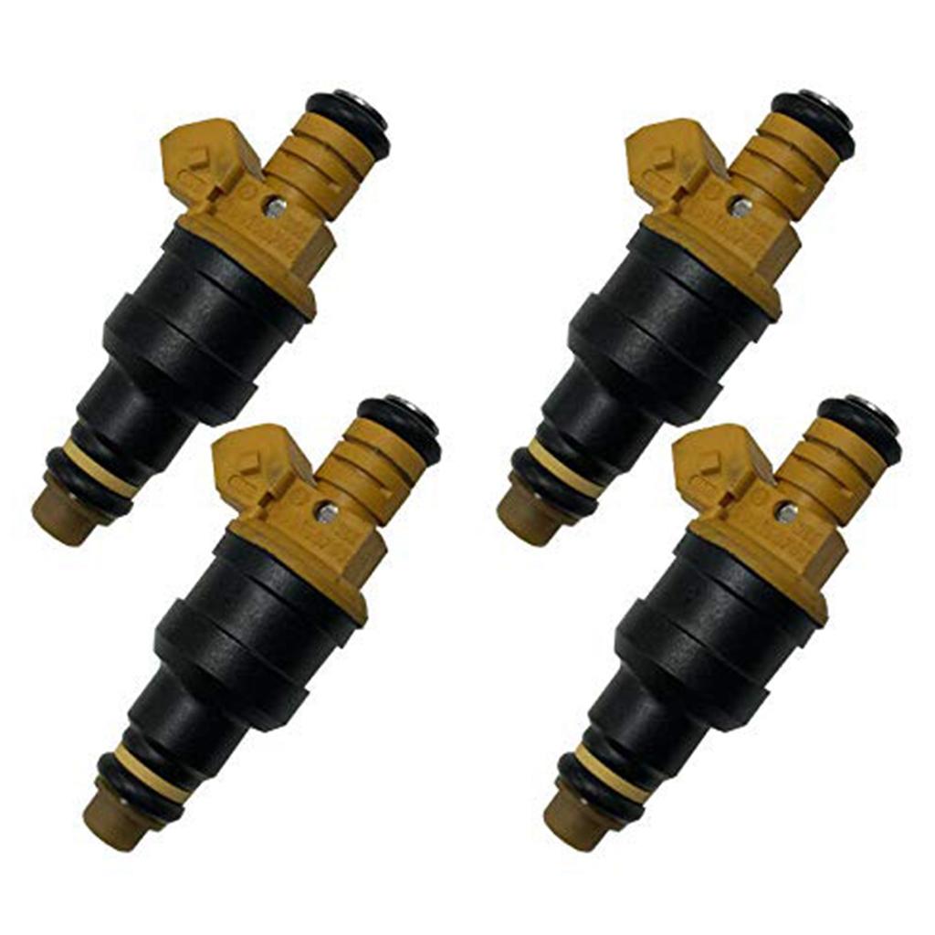 Комплект из 4 шт. автомобильных топливных форсунок 0280150762 Подходит для Peugeot 405 505 Volvo 240 244 245 740 780 940 1.9 л 2.2 л 2.3 л
