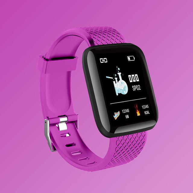 116 Plus Smart Watch Фитнес-трекер Smartwatch Монитор сердечного ритма Водонепроницаемые спортивные часы D13 Для мужчин и женщин Pk Y68 D20