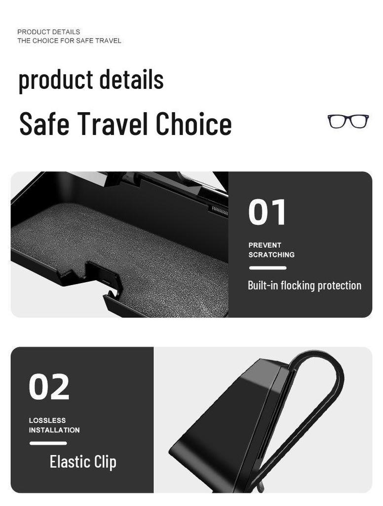 Подходящий 23-24 MENGSHI 917 Бокс для хранения солнцезащитных очков для внедорожника MENGSHI M800 (Только драйвер)