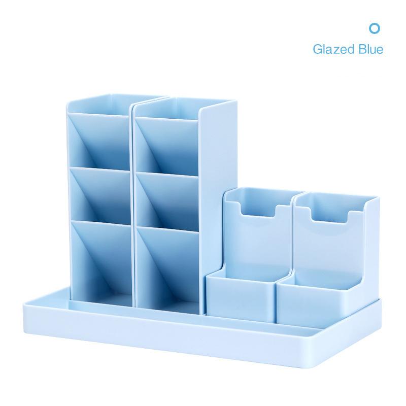 Large Capacity Cute Pen Holder Desk Accessories Pencil Storage Box Desktop Organizer Stand Case School Office Stationery