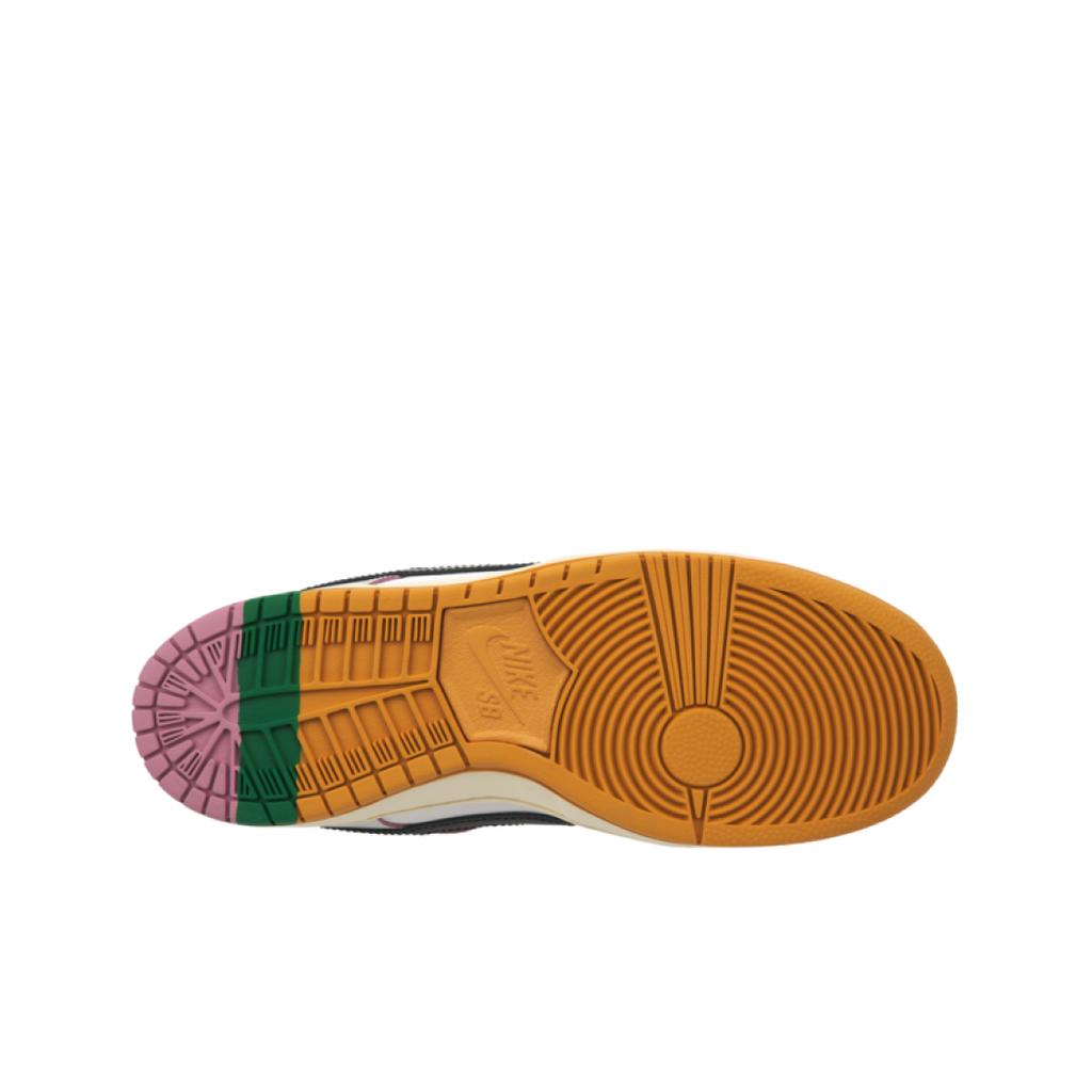 Мужские кроссовки CSEF x Nike Dunk Low SB Белые Прозрачный Изумрудный Унисекс Summit-White Черный Железо-Серый HJ4132-100