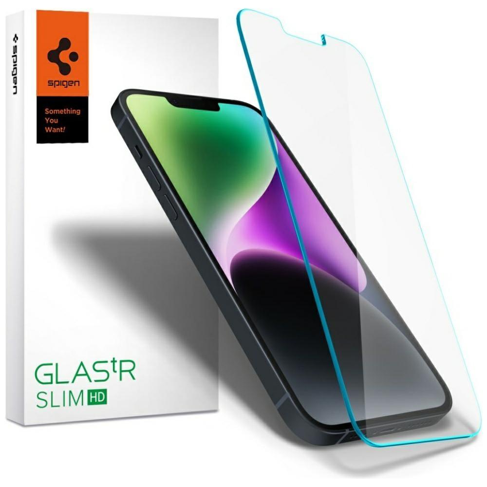 Szkło hartowane do iPhone 16e Spigen - ochrona, 9H, full cover 1szt. 0,3mm