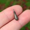 Casting Tear Drop Shot Fishing Tackle Line Sinkers Hook Connector Fall Sinker Fishing Tungsten