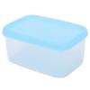 5Pcs Small Food Container Blue Heat Resistant Reusable Mini Airtight Multifunctional Food Box