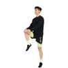 Li-Ning Мужская толстовка Fitness Series 3D Tailored Solid Crew Neck с капюшоном, черная AWDS007-1