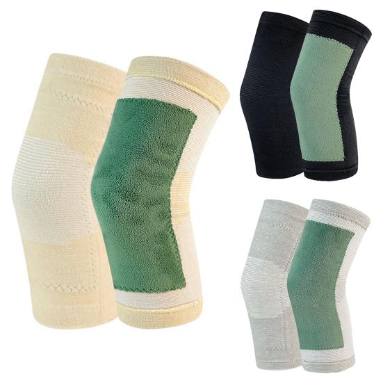1 пара зимних наколенников из флиса мокса для мужчин и женщин, для активного отдыха, велоспорта, катания на лыжах, бега, гетры, теплые наколенники для холодной погоды, компрессионный рукав
