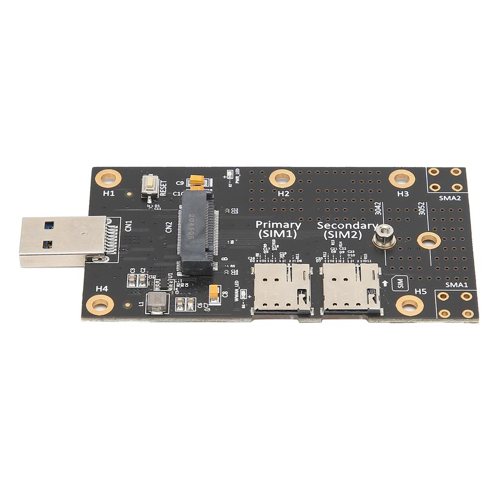 Адаптер M.2 - USB 3.0 Push Connector для двух слотов для SIM-карт, компьютерный модуль 3G4G5G