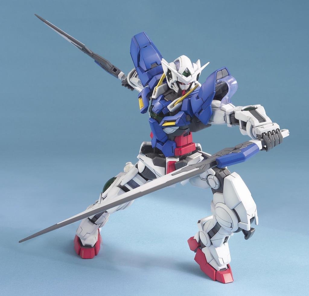 Пластиковая модель MG Mobile Suit Gundam 00 Gundam Exia в масштабе 1/100 с цветовой кодировкой