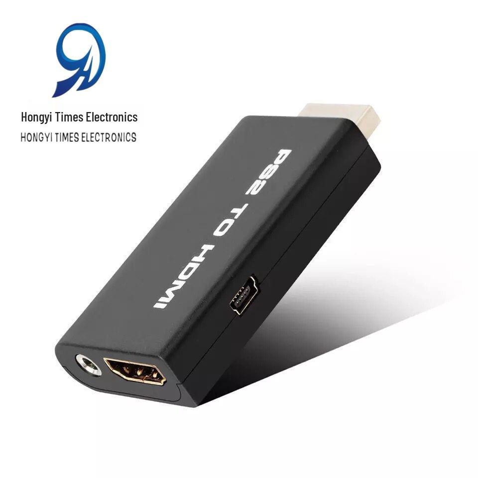Конвертер видео высокой четкости PS2 в HDMI с аудио и блоком питания