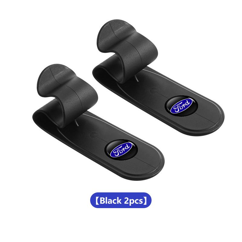 JQOZ8 For Ford Multifunctional Car Umbrella Holder PP Adhesive Auto Organizer Clip Fiesta Ranger Mondeo Escape Ecosport Fusion