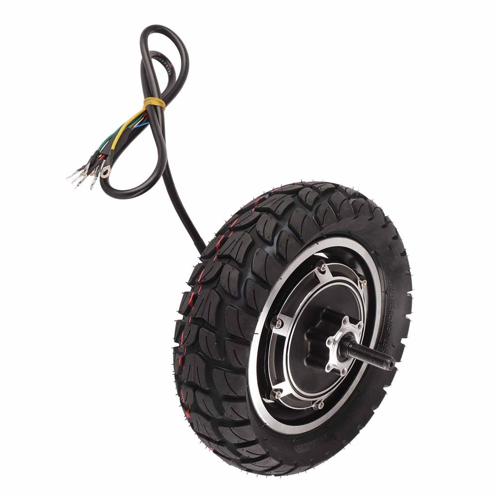 10-дюймовый мотор-колесо 36В-60В 350Вт-1500Вт Сборочный комплект приводного мотора для электрического мотоцикла, внедорожного велосипеда