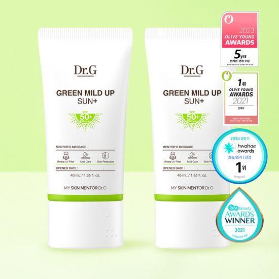 Dr.G Зеленый Mild Up Sun Plus 40мл+40мл