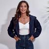 GMXIA Женские винтажные повседневные куртки и пальто с решетчатым принтом, осенне-зимние куртки и пальто с длинными рукавами