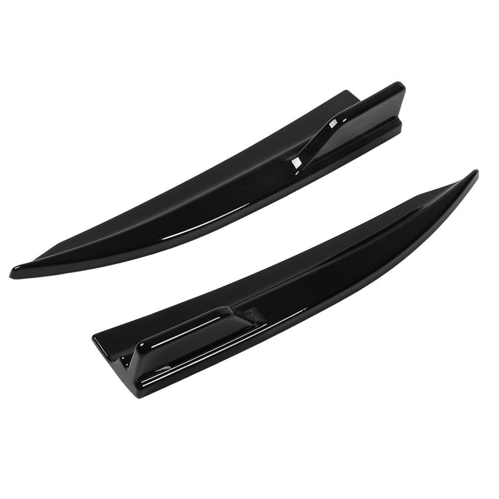 2 Pcs Rear Splitter Lip Spoiler Glossy Black Left Right Bumper Diffuser Splitter Kit for 3 Series G20 M Sport 2019‑2022