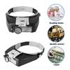 Налобная лупа с подсветкой High Times Eyewear увеличительные очки с 2 светодиодными лампами лупа для ремонта печатных плат инструмент