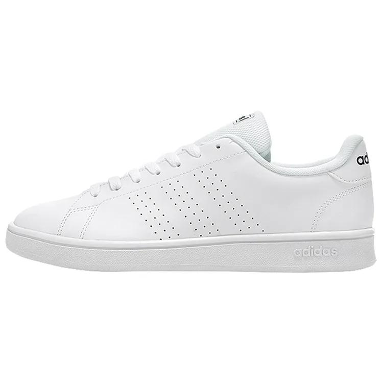 Adidas Advantage Base 'White Trace Blue' (Unisex) Cloud White / Cloud White / Trace Blue Skate Shoes EE7691