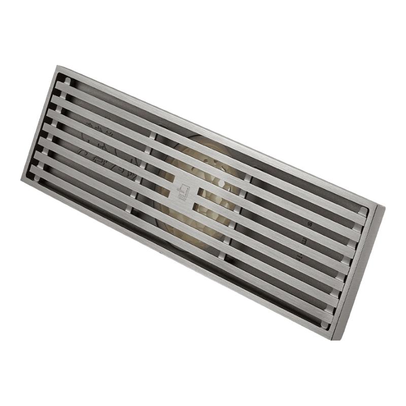 Submarine LTKC50-30 Odor-Proof Rectangular Brass Floor Drain