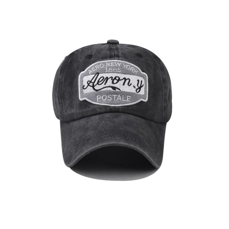 Washed Cotton New 1865 Embroidered Baseball Cap Personalized New York Cap Outdoor Sun Hat