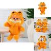 Плюшевый брелок Гарфилд Милая игрушка-кошка для сумок и коллекционирования