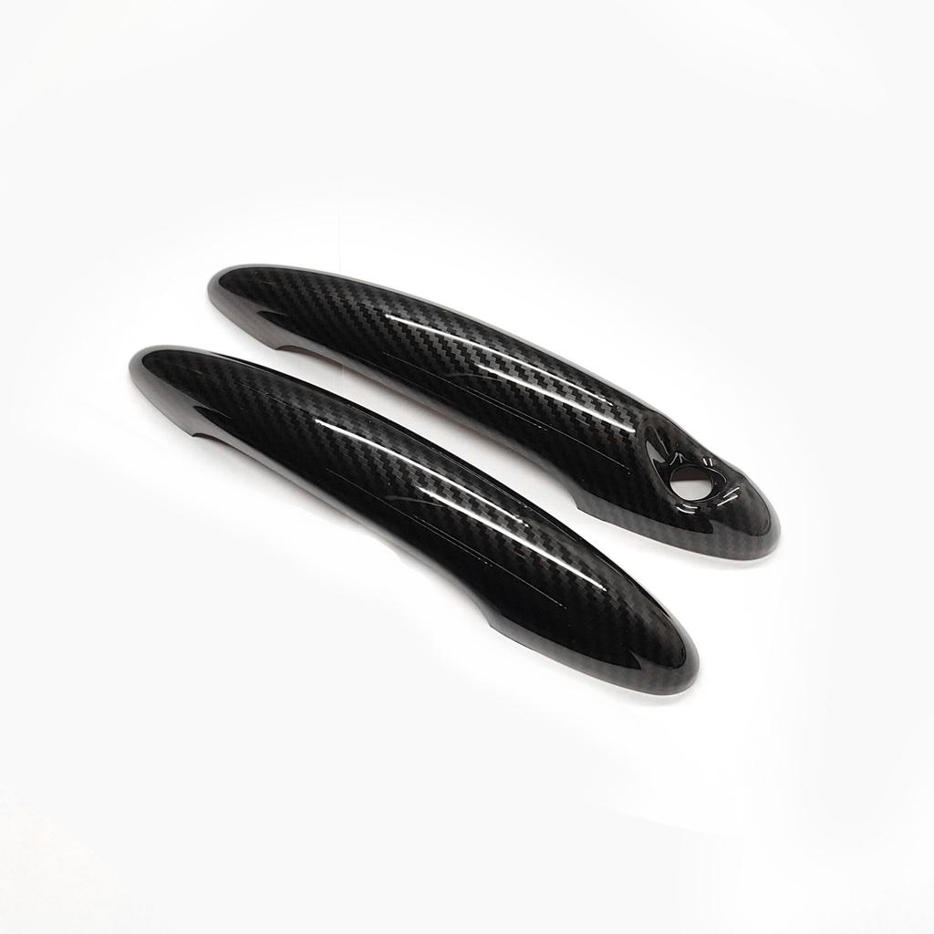 Car Door Handle Cover Stickers Fit For MINI Cooper R50 R52 R53 R55 R56 2001-2013 Car Accessories Door Handle Trim Cover