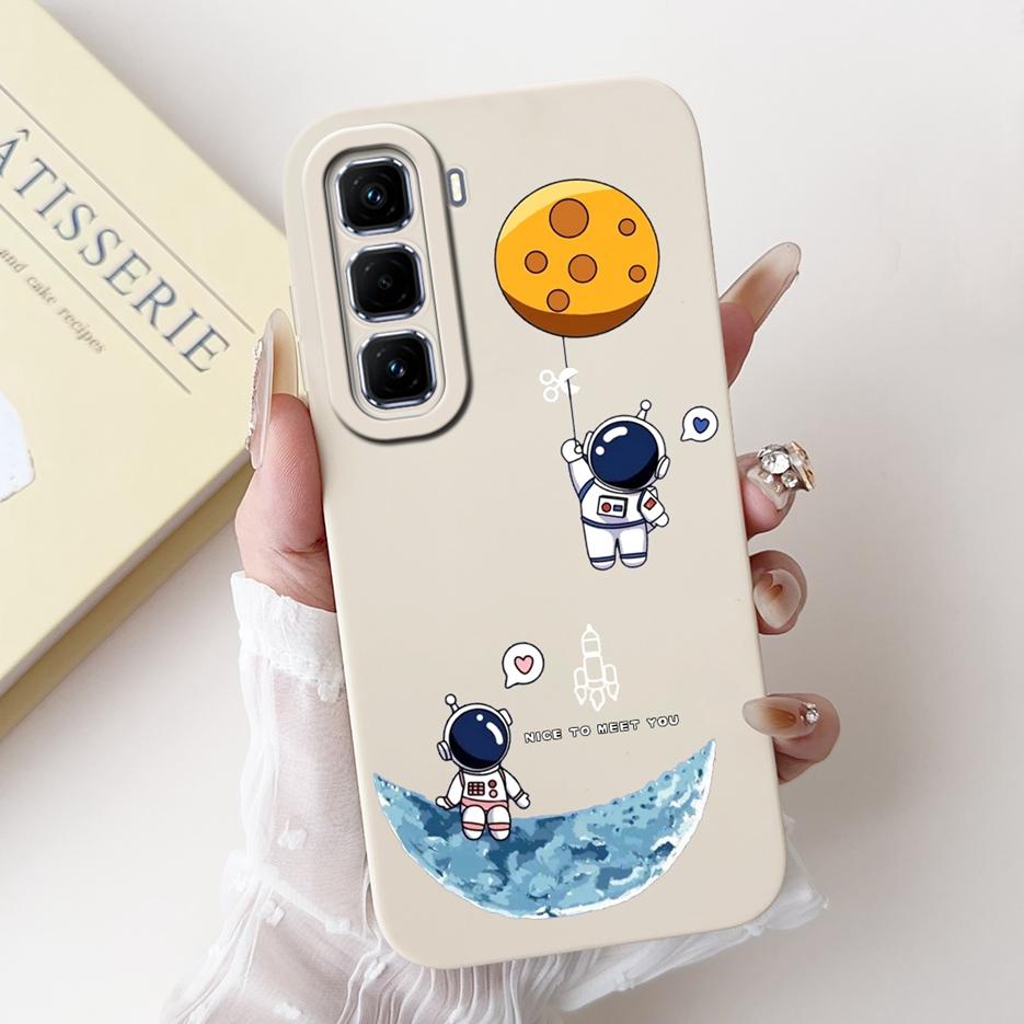 Чехол для Infinix Hot 50 Pro Plus X6880 Милый Модный Мультяшный Чехол Мягкий Силиконовый Чехол для Телефона Для Infinix Hot 50 Pro Hot50 4G