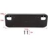 Front License Plate Mount Bracket Holder fit for 4Runner 2010-2024 SR5 TRD Black