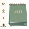 2025 Desk Calendar Annual Planner Standing Flip Calendar with Coil To-Do List