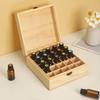 Durable Essential Oil Storage Box Wooden Essential Oil Organizer Aromatherapy Container Travel Use