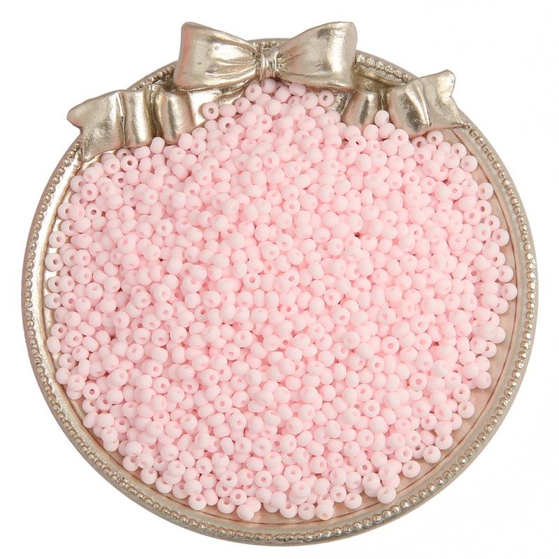 660Pcs/Bag 3mm Matte Macaroon Glass Seed Beads Uniform Round Spacer Beads For DIY Handmade Jewelry Making Accessories