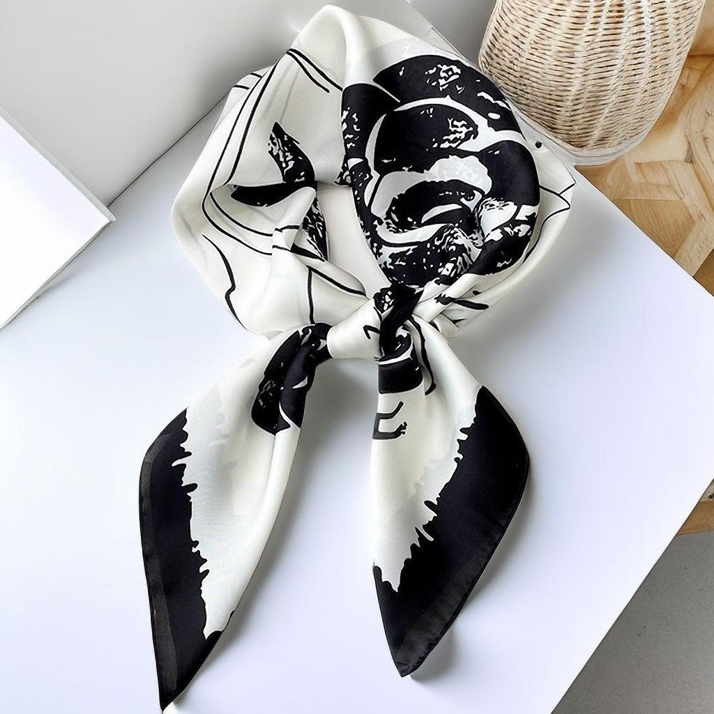 Professional Scarf Women's Spring and Summer Scarf Printed Scarf