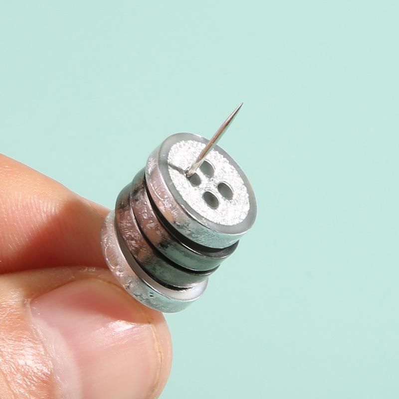 Черно-белая рубашечная пуговица круглая четырехглазая мужская и женская одежда полимерная пуговица детская рубашка пуговица для свитера аксессуары