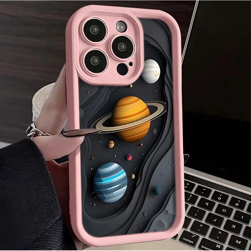 Contrasting Planet iPhone11Promax mobile phone case ladder is suitable for Apple 11promax all-inclusive Tianyan 11.