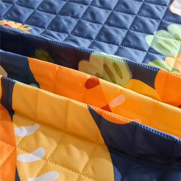 100% супер водонепроницаемый простынь с принтом, наматрасники с четырьмя углами и эластичным покрывалом, без наволочек