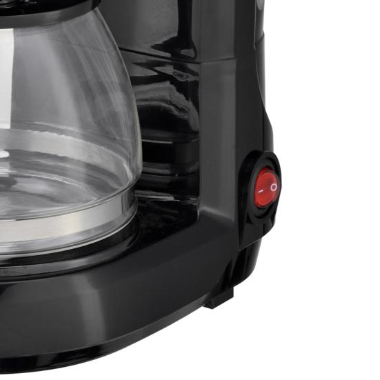 Портативная кофемашина большой емкости с защитой от капель и автоматическим отключением, легко моется, многоразовый фильтр для кофемашины для кухни