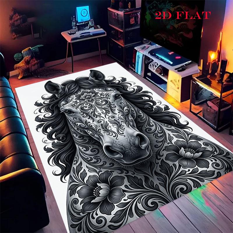 Pure Relax State Carpet Rug for Living Room Bedroom Home Sofa Decoration,Kids play Nonslip Floor Mat