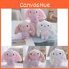Cute Mini Plush Rabbit Doll Keychain Adorable Soft Toy For Kids Gift Collection