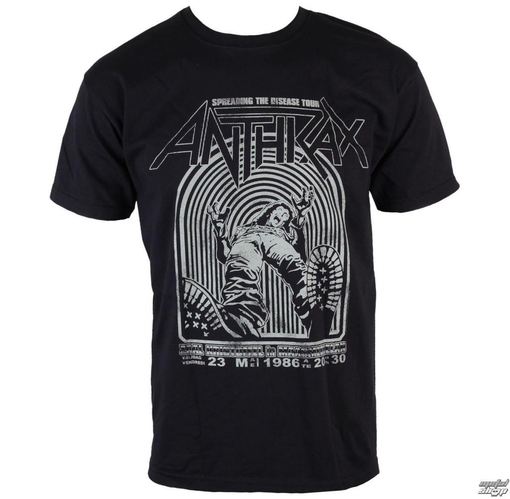 2026 Anthrax Band Graphic Cotton Tshirt Unisex Summer Short Sleeve Fashion Brand Tee Luxury Casual Vintage Retro Top