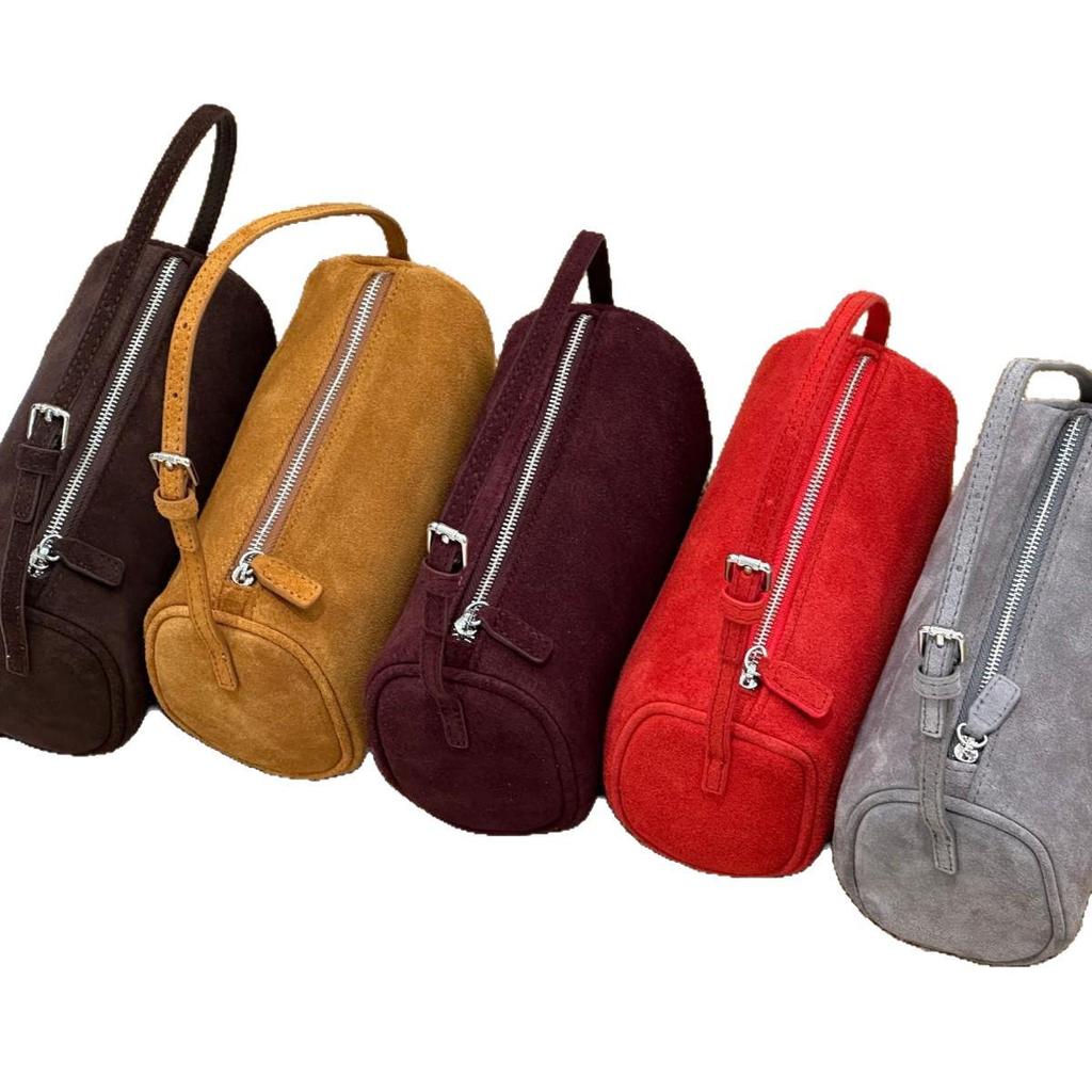 Женская сумка-подмышка из матовой коровьей кожи, натуральная кожа - Осень/Зима, универсальная сумка