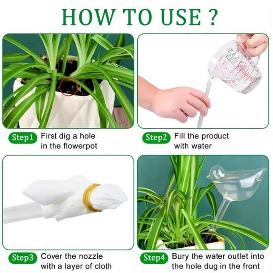 2/3/5/6 шт. Автоматический диспенсер для воды в форме птицы Декоративный функциональный поливщик для цветов Раствор для самополива Аксессуар для ухода за растениями