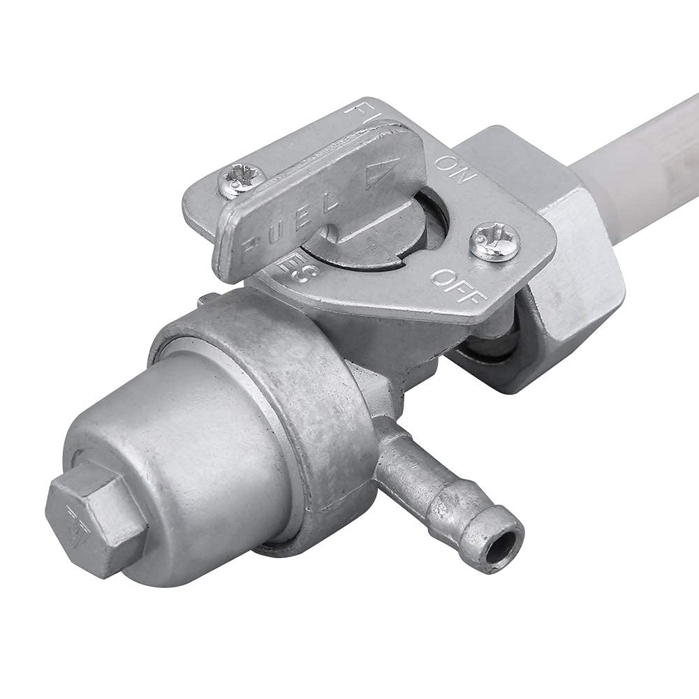 Fuelcok Honda Gasoline Faucet -Qiilu Fuel Cock Fuel Tank Switch Valve for Petcock Honda/TRX300/TRX250/CB750/CB900/CMX250C/XR650L/18mm X1