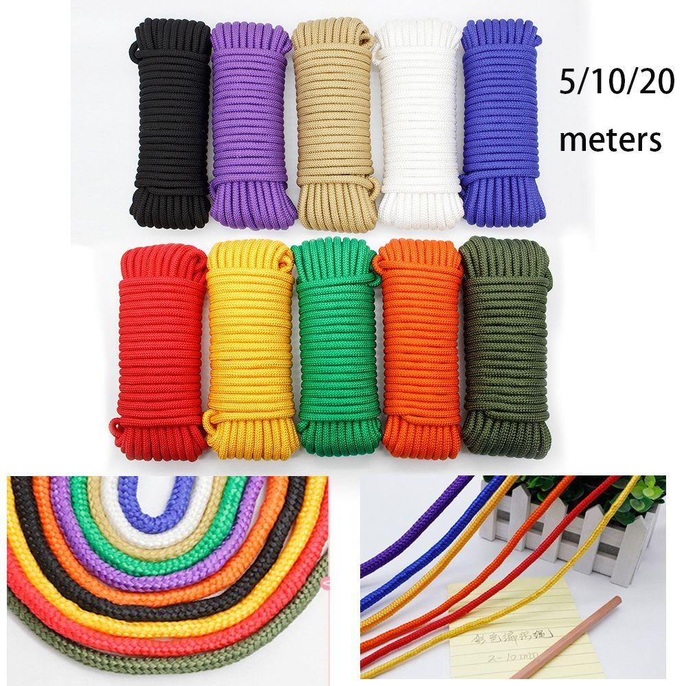 Colors Diameter 3mm Outdoor Tool Lanyard Tent Ropes Paracord Cord Paracords 550 Rope Survival kit