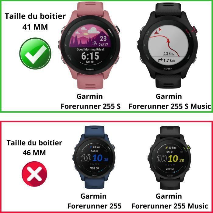 Закаленное Стекло для Garmin Forerunner 255s - Forerunner 255s Music [Набор из 2 шт.] Защитная Пленка на Экран Часов Защита от Царапин Phonillico®
