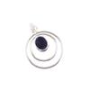 Natural Sodalite Gemstone 925 Sterling Silver Jewelry Handmade Blue Pendant1.65" PP-61-26