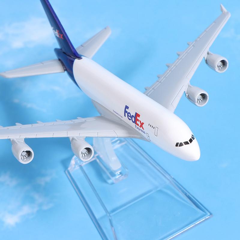 Масштаб 1:Модель самолета Boeing 400 Fedex Airlines - Идеальное дополнение к любой коллекции литых моделей самолетов