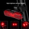 Перезаряжаемая USB фара и задний фонарь для горных и дорожных велосипедов - Аксессуар для безопасности при езде на велосипеде