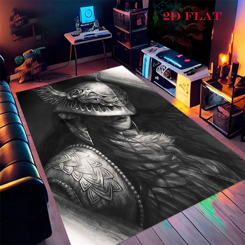 Malenia Fury Carpet Rug for Living Room Bedroom Home Sofa Decoration,Kids play Nonslip Floor Mat