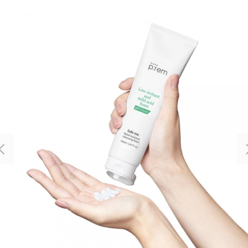 Make P:REM Safe Me. Relief Moisture Cleansing Foam 150ml/170ml/250ml (3 Option)
