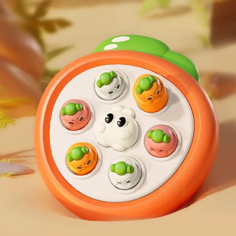 Детские стучащие игрушки с героями мультфильмов Монтессори, портативные декомпрессионные игрушки для малышей, образовательный подарок на день рождения, тема животных, детская боевая игра
